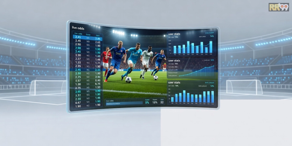 Giao diện Elite 360 Arena với tính năng xem thể thao 360 độ chuyên nghiệp