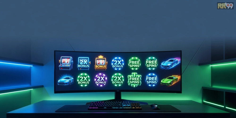 Khái niệm game khuyến mãi rr99 được minh họa qua giao diện nền tảng RR99