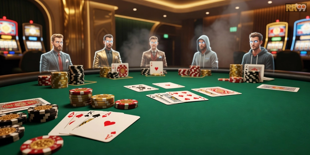 Giao diện chơi Poker chuyên nghiệp trên nền tảng rr99